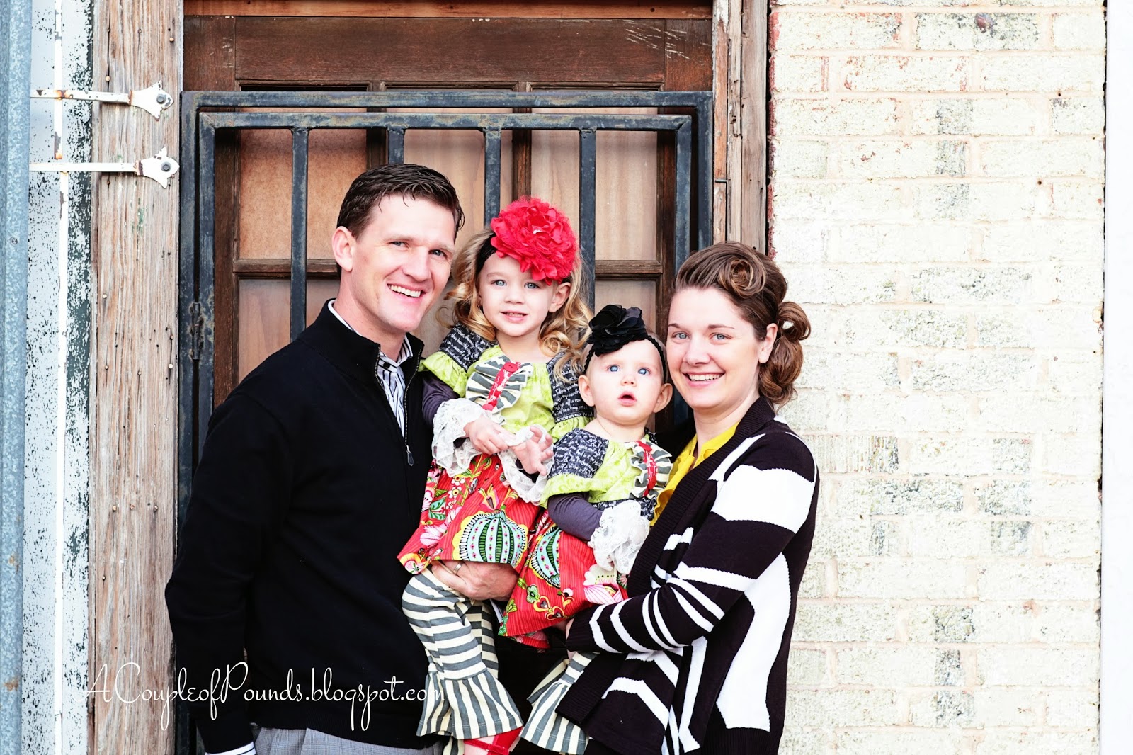 rustic fall family photo session