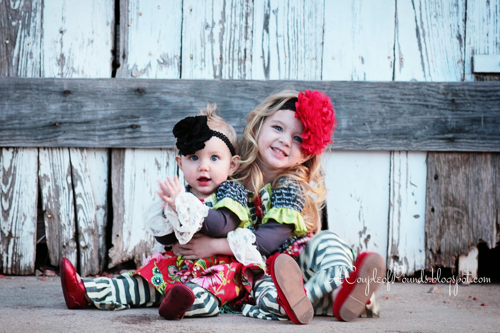 rustic fall family photo session