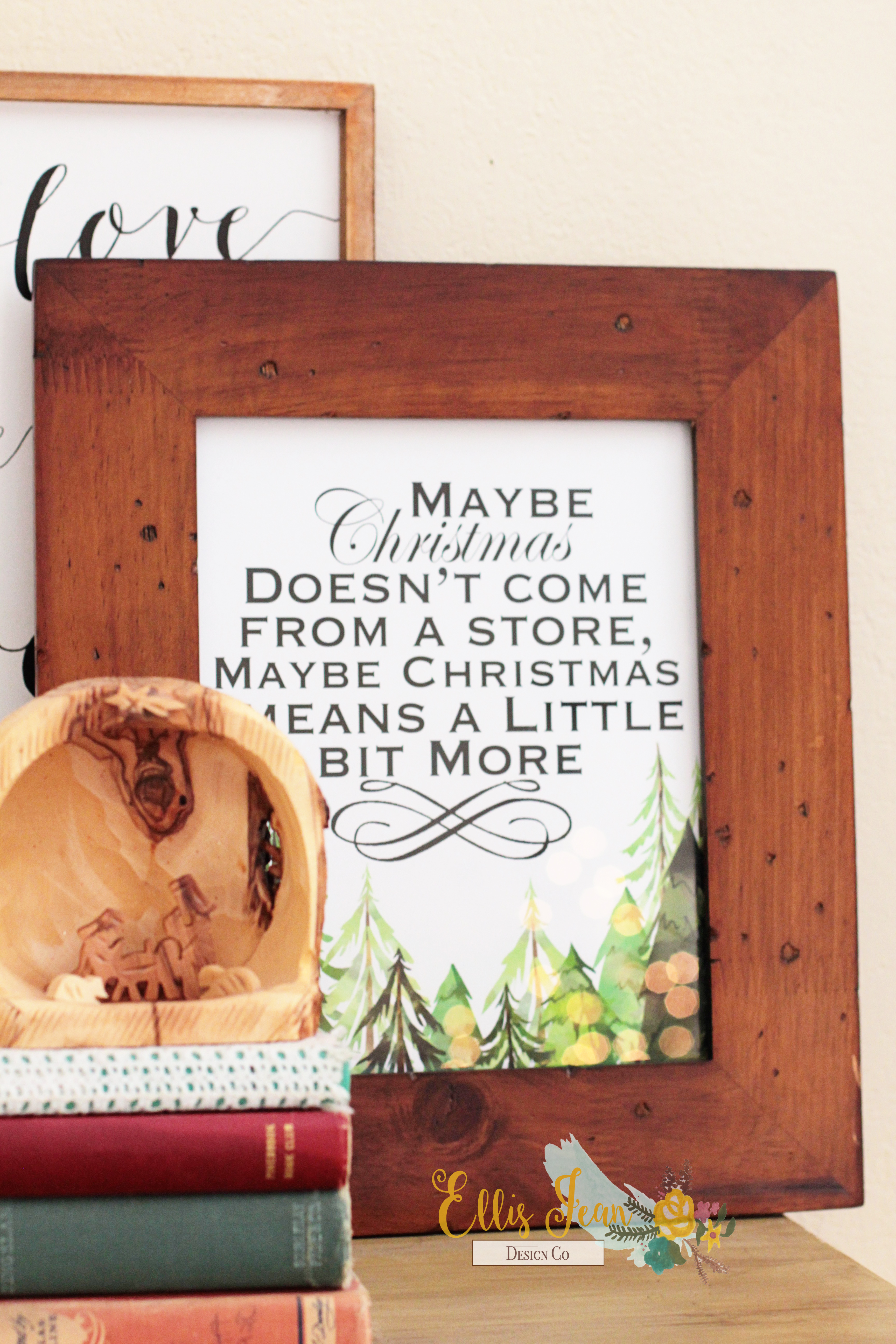 maybe christmas doesn't come from a store free print blog 1