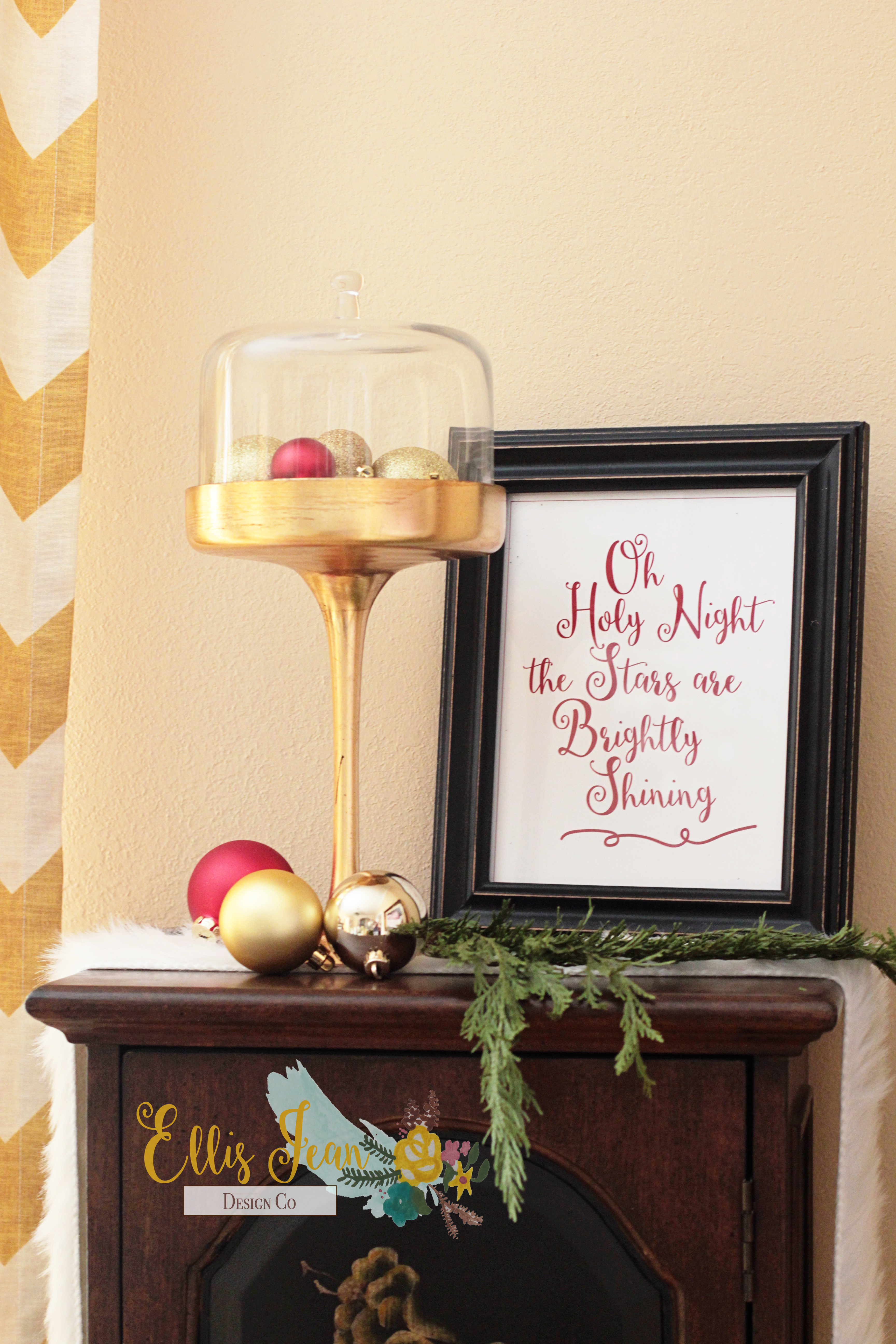 oh holy night free print blog