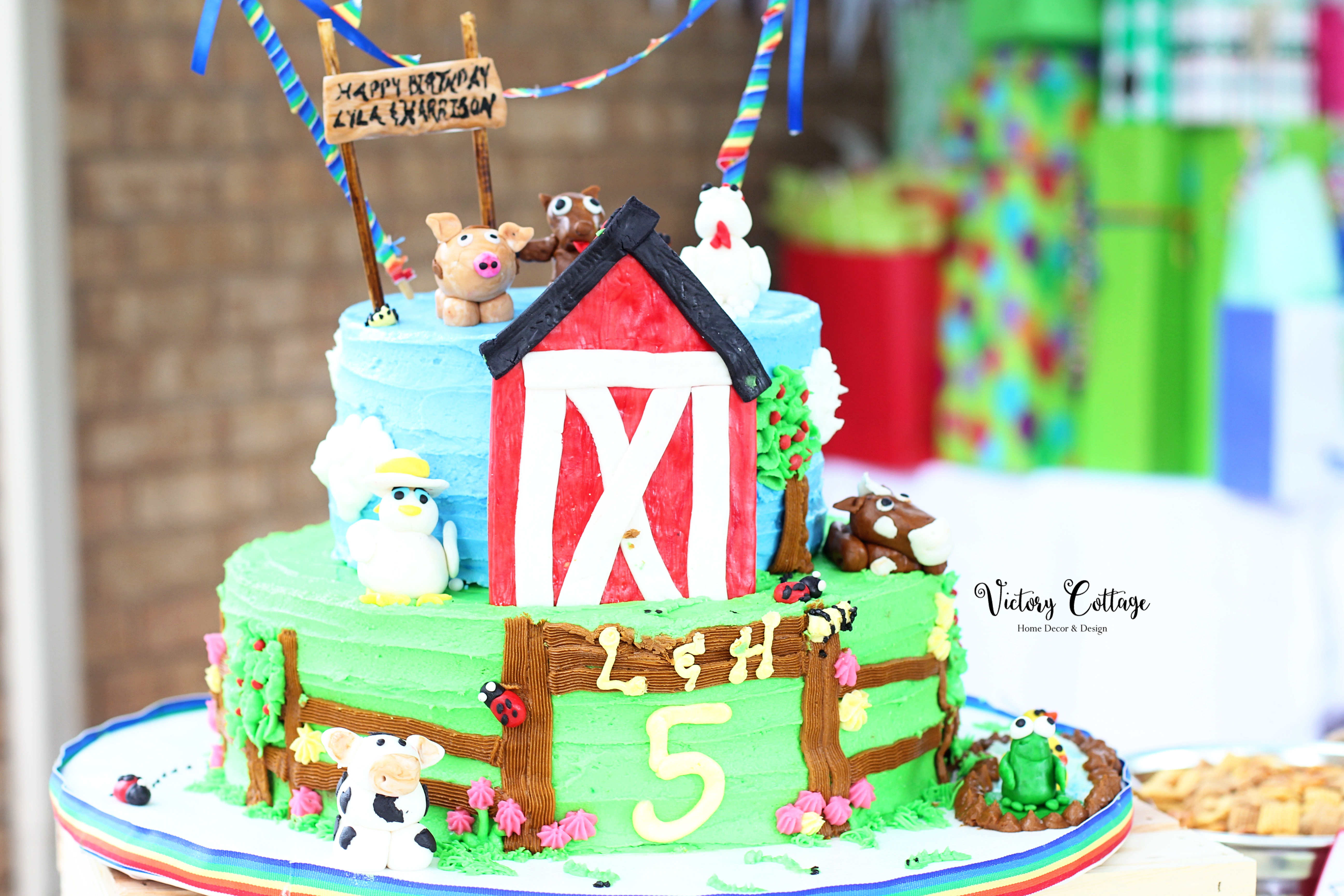 Harrison and Lyla's 5th Birthday Farm Party: Down on the Farm