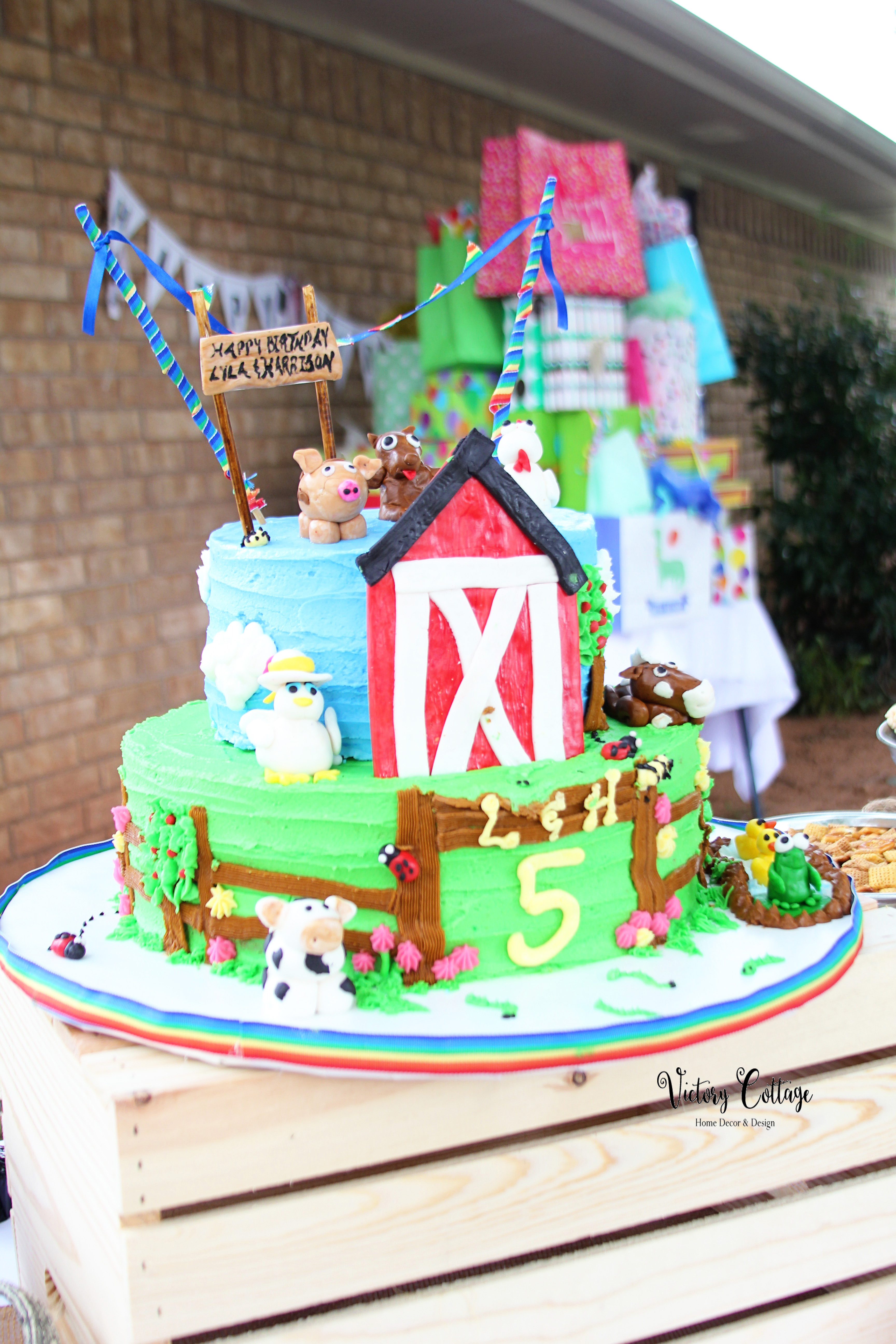Harrison and Lyla's 5th Birthday Farm Party: Down on the Farm