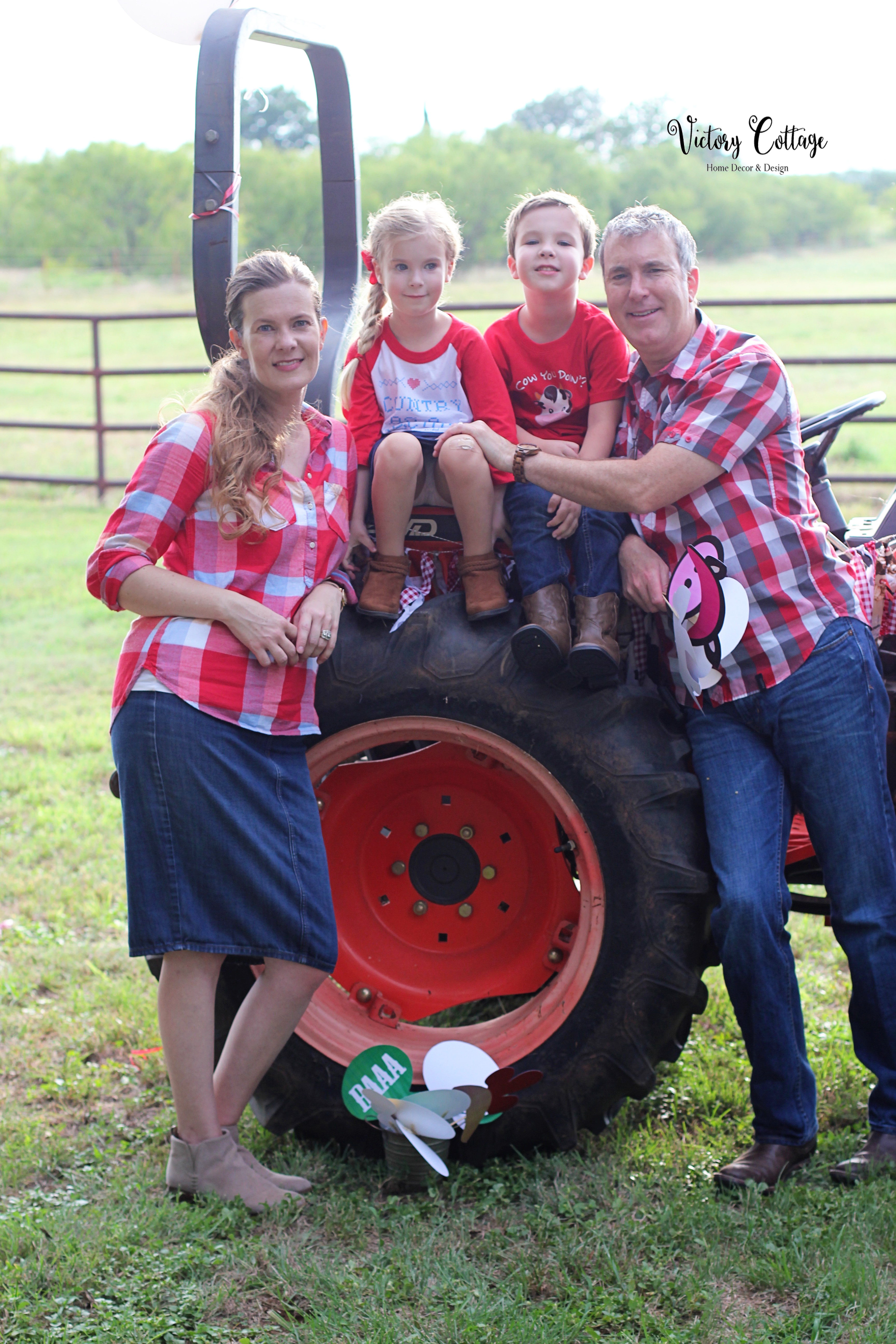 Harrison and Lyla's 5th Birthday Farm Party: Down on the Farm