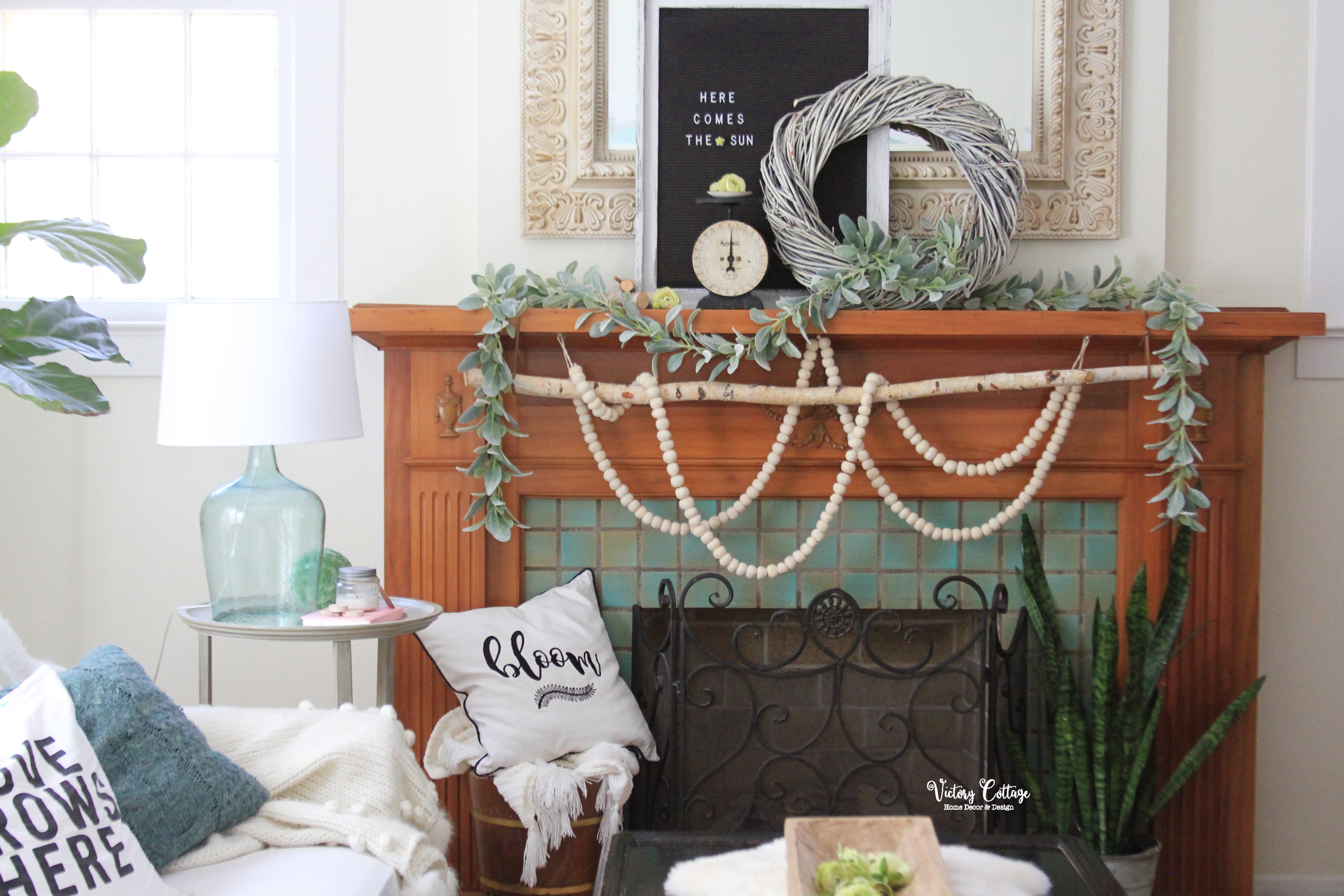 Fireplace Makeover Before Photo