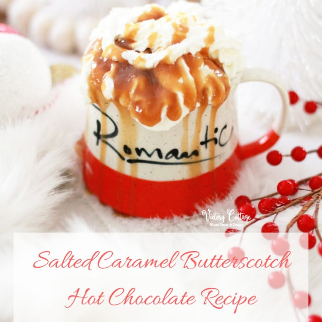Salted Caramel Butterscotch Hot Chocolate Recipe