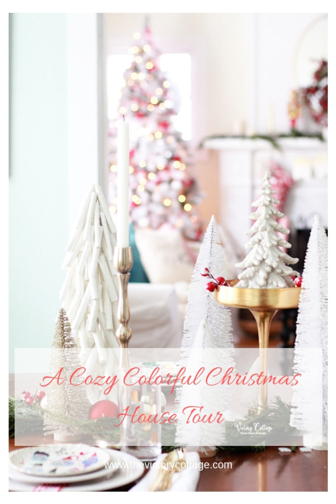 A Cozy Colorful Christmas House Tour
