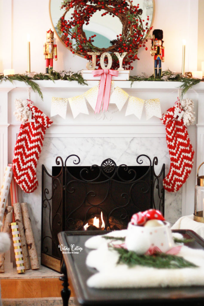 christmas house tour living room 