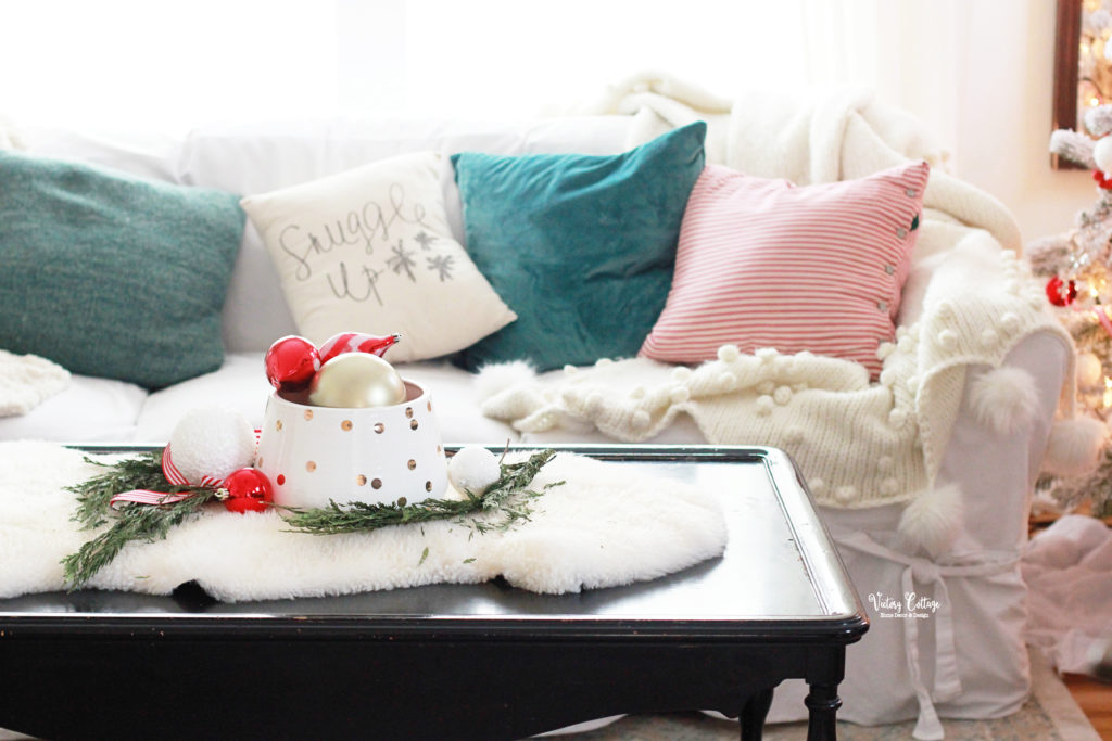 christmas house tour living room 