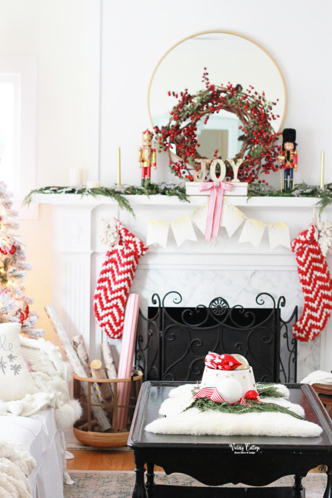 christmas house tour living room 