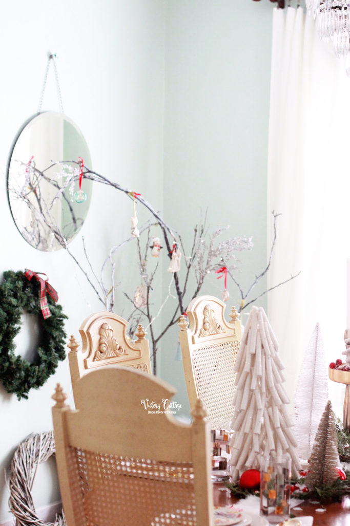 christmas dining room house tour