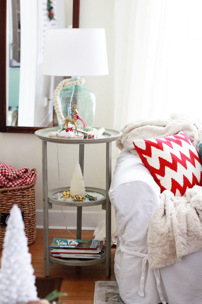 Christmas living room decor house tour