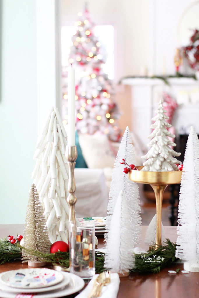 christmas dining room house tour