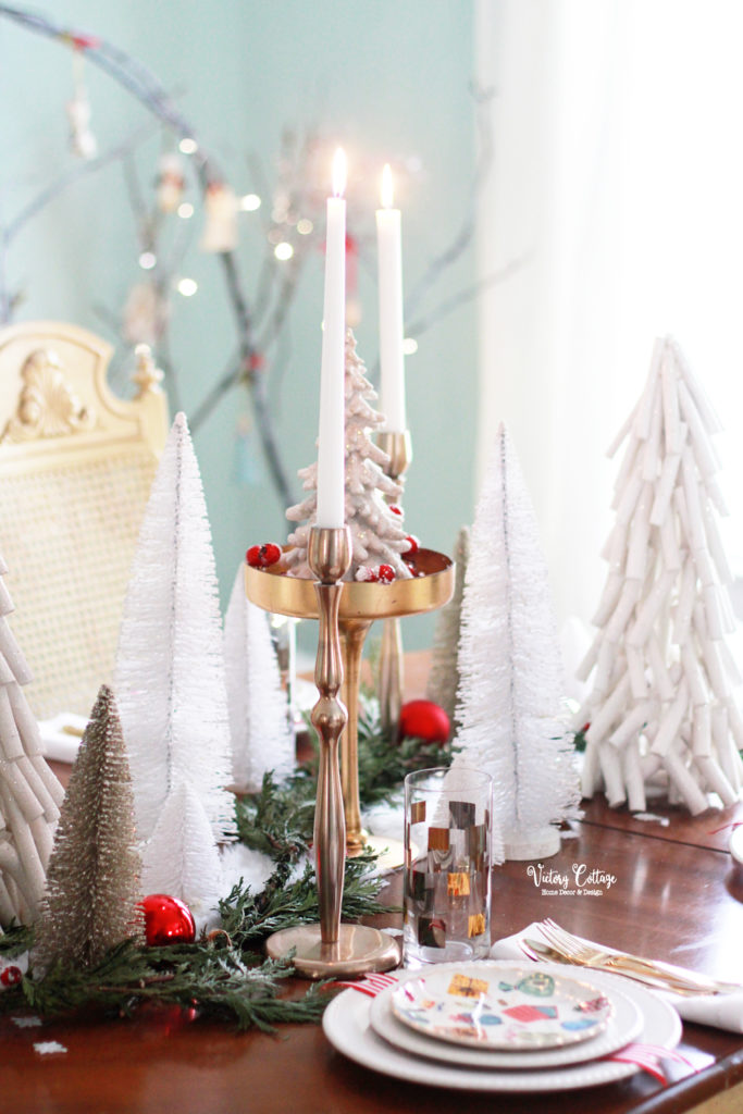 christmas dining room