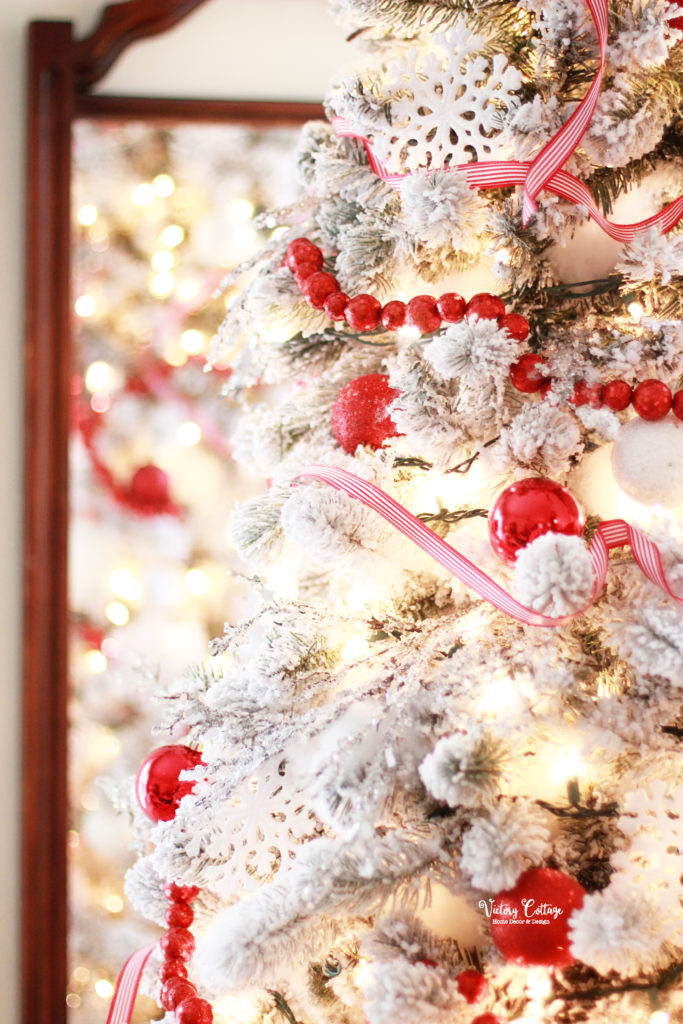 Christmas living room decor house tour