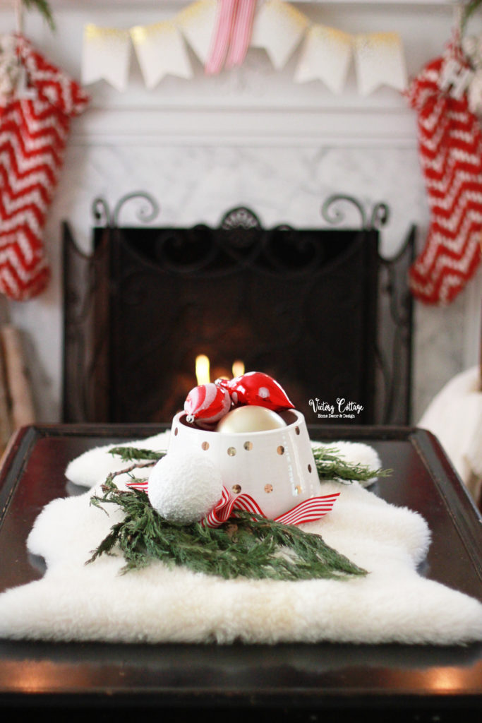 Christmas living room decor house tour
