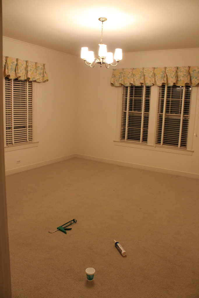 The Victory Cottage Master Bedroom BEFORE